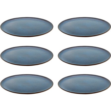 Aida RAW-lounaslautanen 23 cm. 6 kpl, Midnight Blue