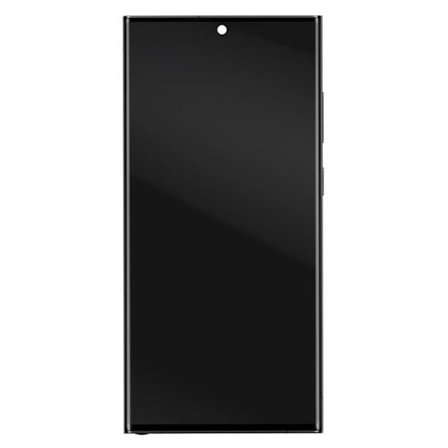 Komplett Block - Samsung - Galaxy S23 Ultra - OLED-skärm - Pekskärm - Svart