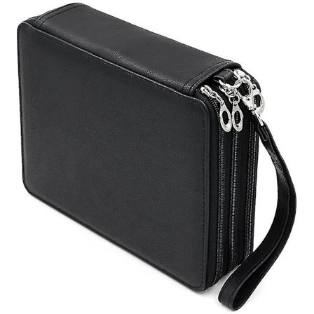 120 Pennetui i Kunstlæder, Blyantspose til Professionelle eller Amatør Tegnere