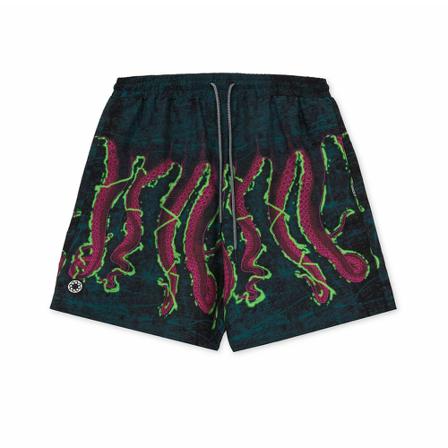 Octopus, Shorts Zwart, Heren, Maat:M