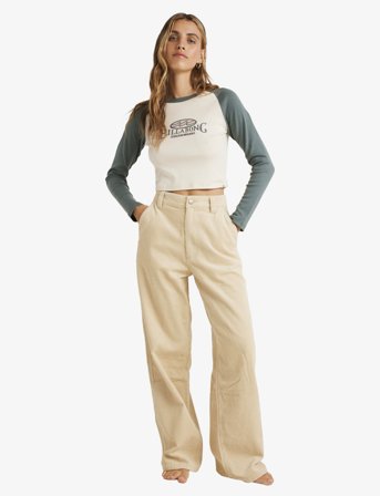 Billabong Tones Collet Carpenter Pant - Beige - 25