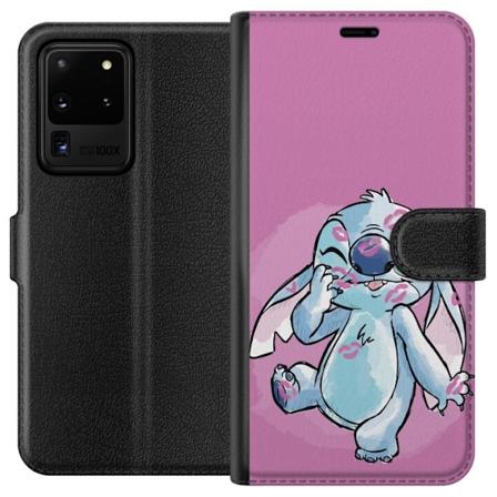 Samsung Galaxy S20 Ultra Plånboksfodral Stitch Puss