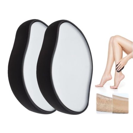 Pain-Free Physical Hair Removal Epilator Black 2pcs