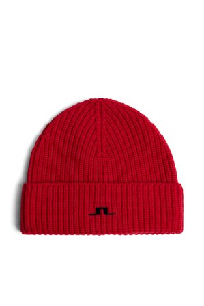 J.Lindeberg - Joan Merino Beanie - Red - - Onesize