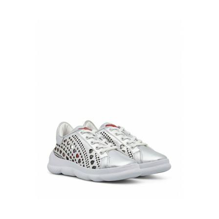 Love Moschino Womens Sneakers Grå, Dame, Størrelse: 39 EU
