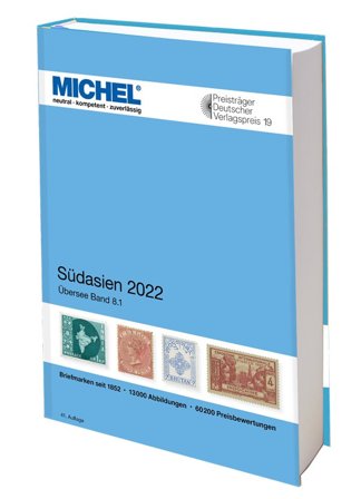 MICHEL - Sydasien 2022 - Frimærkekatalog