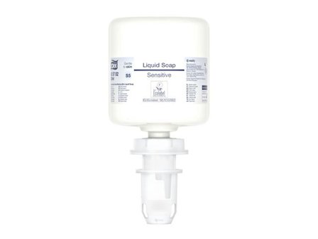 TORK Tvål S5 Sensitive Handtvätt Mini Flytande 525ml - Lyreco - Städ och hygien - Tvål och hygien - Hygiensystem - Tork