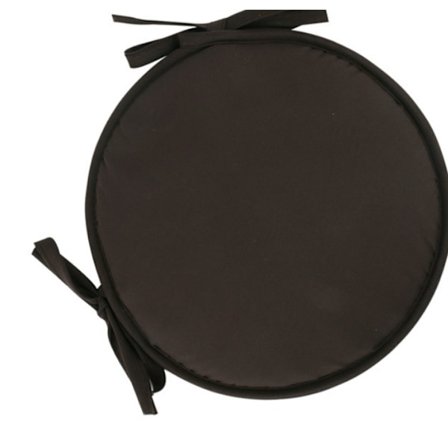 Set med 4 runda sittdynor, runda stolsdynor, stol