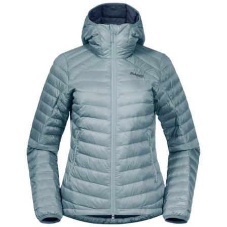 Bergans Røros Down Light Women's Jacket With Hood Women middle-layer down jackets Green XS