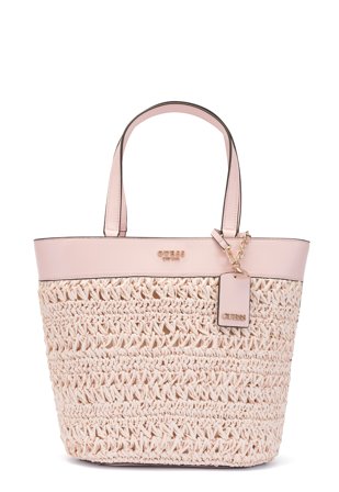 Guess Liguria Shopper Bag Powder Pink Klær