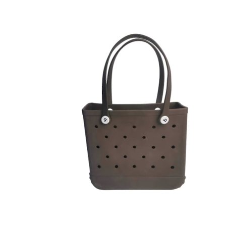 EVA Vandtæt Vaskbar Tip Sikker Holdbar Åben Tote Taske til Strand Båd Pool Sport Dame Håndtaske LGL