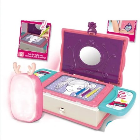 Ljus Bås Målning Grimoire Leka Hem Barn's Pinwheel Beaded Set