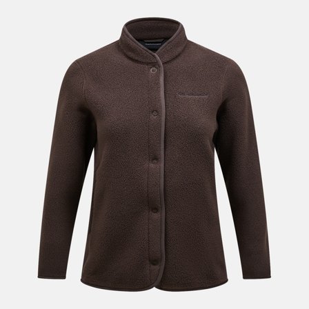 Peak Performance - Fleece Snap Cardigan Femme