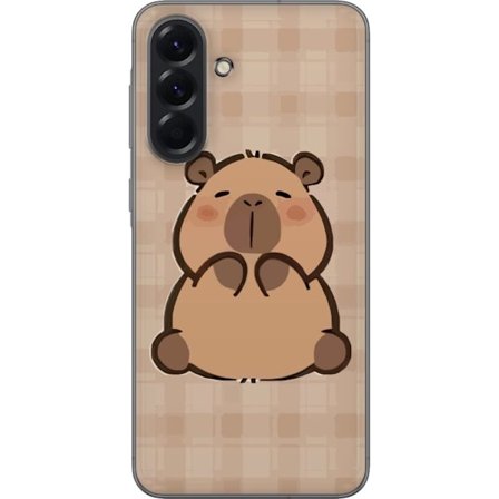 Yhteensopiva Puhelinkuori Samsung Galaxy A56 Mobilskal kawaii capybara flera figurer japansk stil