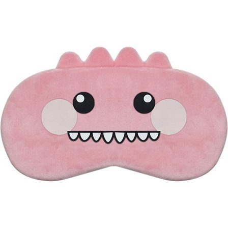 Søte Sovemasker Tegneserie Dyr Øyemaske Myk Plysj Sovemaske Reise Blindfold Øyendekke Morsom Nyhet Øyenskygge for Barn Jenter