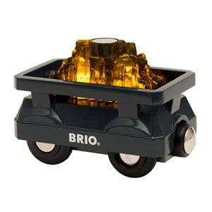 BRIO BRIO World 33894 - Light Up Gold Wagon 3 - 8 years - Vehicles - 3 - 8 years - White - Junge - Toy trainset