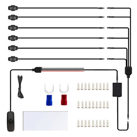 Car Light Underglow Light Rock Light -sarjat ATV-maastoautoihin musiikkitiloilla