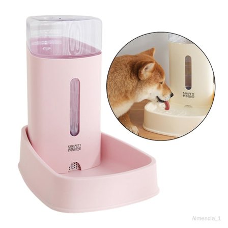 Øko-venlig Modificeret Kæledyrsautomat - Pink, 12.8x7.8x12.2 tommer (32.5x20x31 cm) Pink