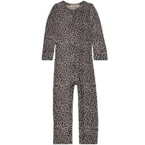 Kids - MarMar Copenhagen Leo Printed One-piece Grey 1-2 Years - All in ones - 1-2 years - Grey - Mädchen
