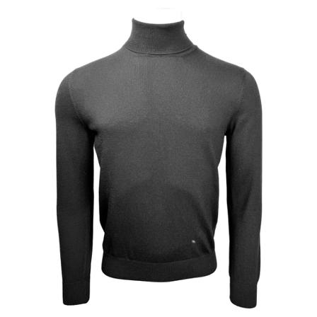 Gran Sasso Turtlenecks svart, Herr Stickade tröjor, Herr, Storlek: M