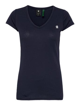 Eyben Slim V T Wmn S\S Navy G-Star RAW