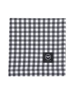 Duk Bella resirkulert rutete Mørk grå