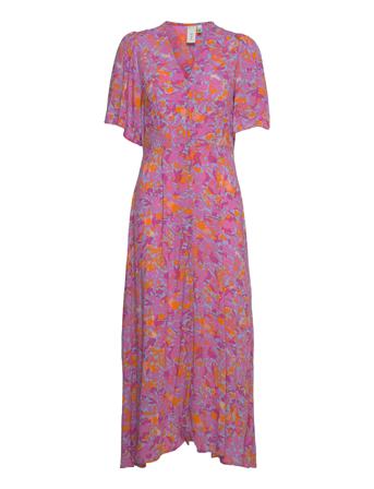 Yasoptimo 2/4 Long Shirt Dress S. Patterned YAS