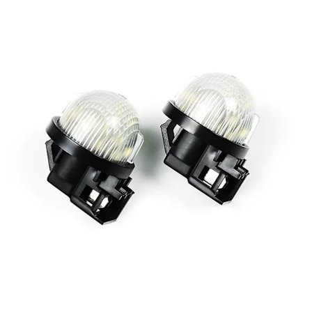 2 stk. Bil LED Nummerpladelygte Til Jimny Jb64 Jb74 2019 2020 2021 Tilbehør Hvid S[co]