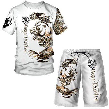 Herr Tracksuits 2-delat sommar shorts set