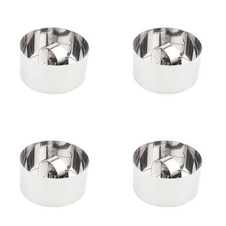 4X Kakform Kakskärare Choklad Mångsidig Rostfritt Godistillverkare