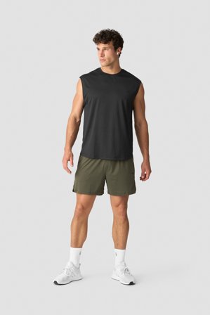 ICANIWILL - Stride Shorts Men Army- Sport kurze hose - Herren - ICIW