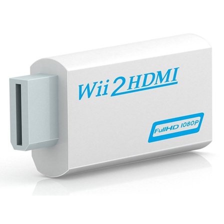 Wii till HDMI-adapter, 1080p Full-HD Kompatibel med Nintendo