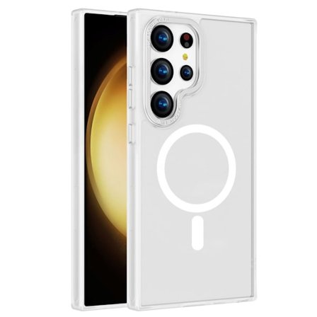 Magnetic MagSafe Skal Samsung Galaxy S24 Ultra Matt Vit