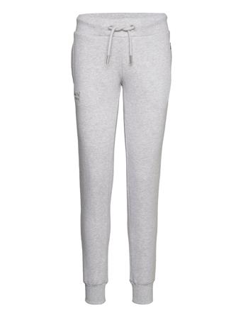 Vintage Logo Emb Jogger Sweatpants Mjukisbyxor Grå Superdry