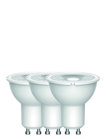 Nordlux Gu10 | 3-Pack | Par16 | Dim | 2700 Kelvin | 540 Lumen - White - Ø 5 cm