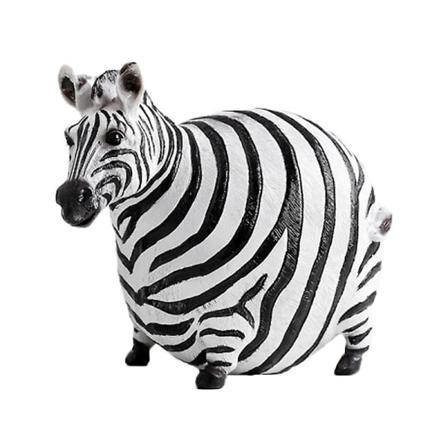 Creative Resin Crafts Simple Animal Zebra Desktop Decoration oikea seepra