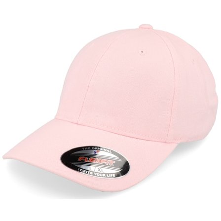 Flexfit - Roze flexfit Cap - Washed Cotton Dad Cap Pink Flexfit @ Hatstore