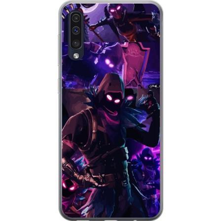 Samsung Galaxy A50 Genomskinligt Skal Fortnite - Raven