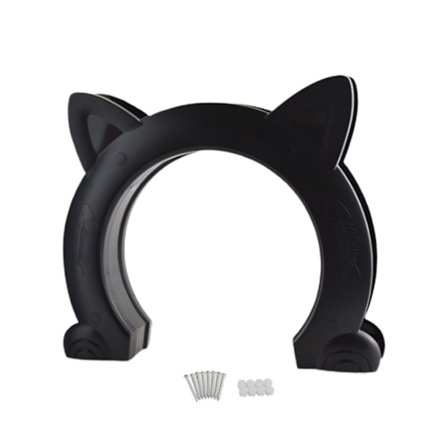 Kæledyrsdør Ny Sikker Låsbar Skærm Udendørs Katte Vinduesportsvæg Gå frit ind