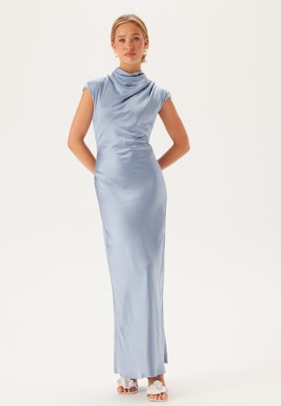 Bardot Auria Satin Maxi Dress Klær