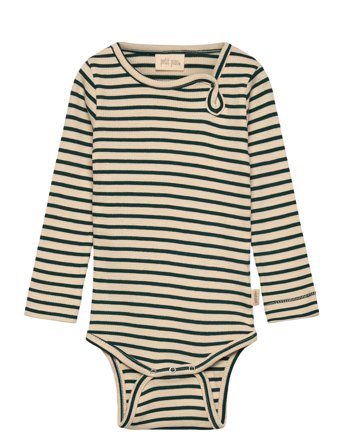 Petit Piao | Body L/S Modal Striped | 68