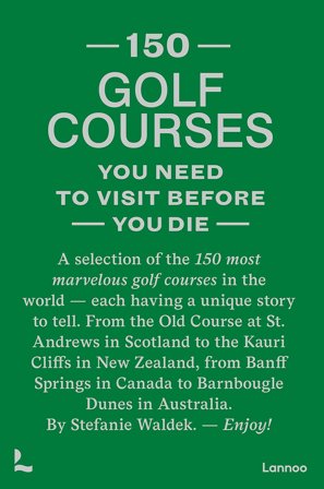 New Mags - Coffee Table Book - 150 Golf Courses - Vihreä - Coffee table books - - Homeroom