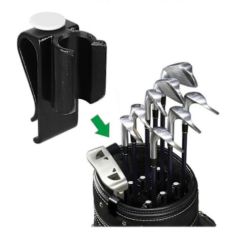 14x Golfbag Klubborganisator Clip Hållare Järn Driver Skydd Putter Klämma Set -T