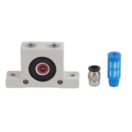 K8 Kul-Typ Luftvibrator Aluminiumlegering Pneumatisk Vibrator med Ljuddämpare Industriell Användning