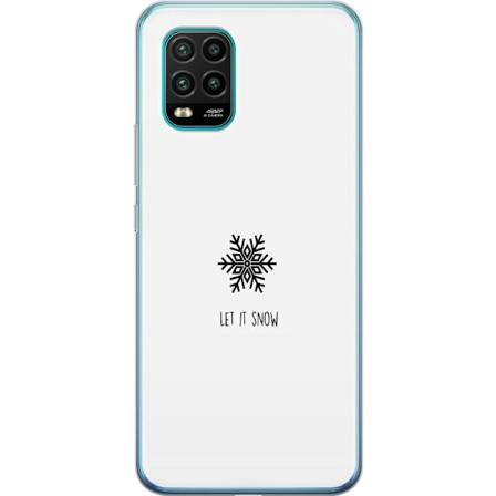 Xiaomi Mi 10 Lite 5G Gjennomsiktig deksel La det snø