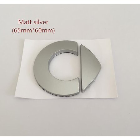 1 stk 3d Abs Smart bil foran emblem bak bagasjeromsdekaler Merkeklistremerke Dekal Styling For Fortwo Forspeed Forfour Roadster Forstars