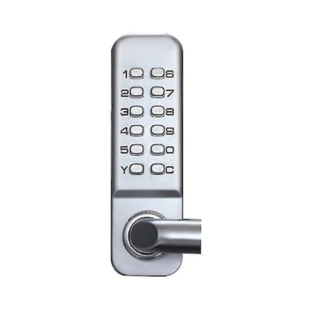 Nyckelfri Mekanisk Kombinationsdörrlås Tangentbord Ingång Dörrlås Stöldskydd