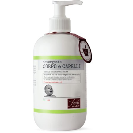 Fiocchi Di Riso Corpo/Capelli Talco 400ml