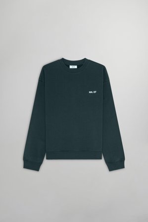 Dagon Sweatshirt Herr Blå Bomull