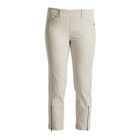 LauRie Laurie Piper Cropped 7/8 22465-25107 Grey Sand inbo, Dame Bukser